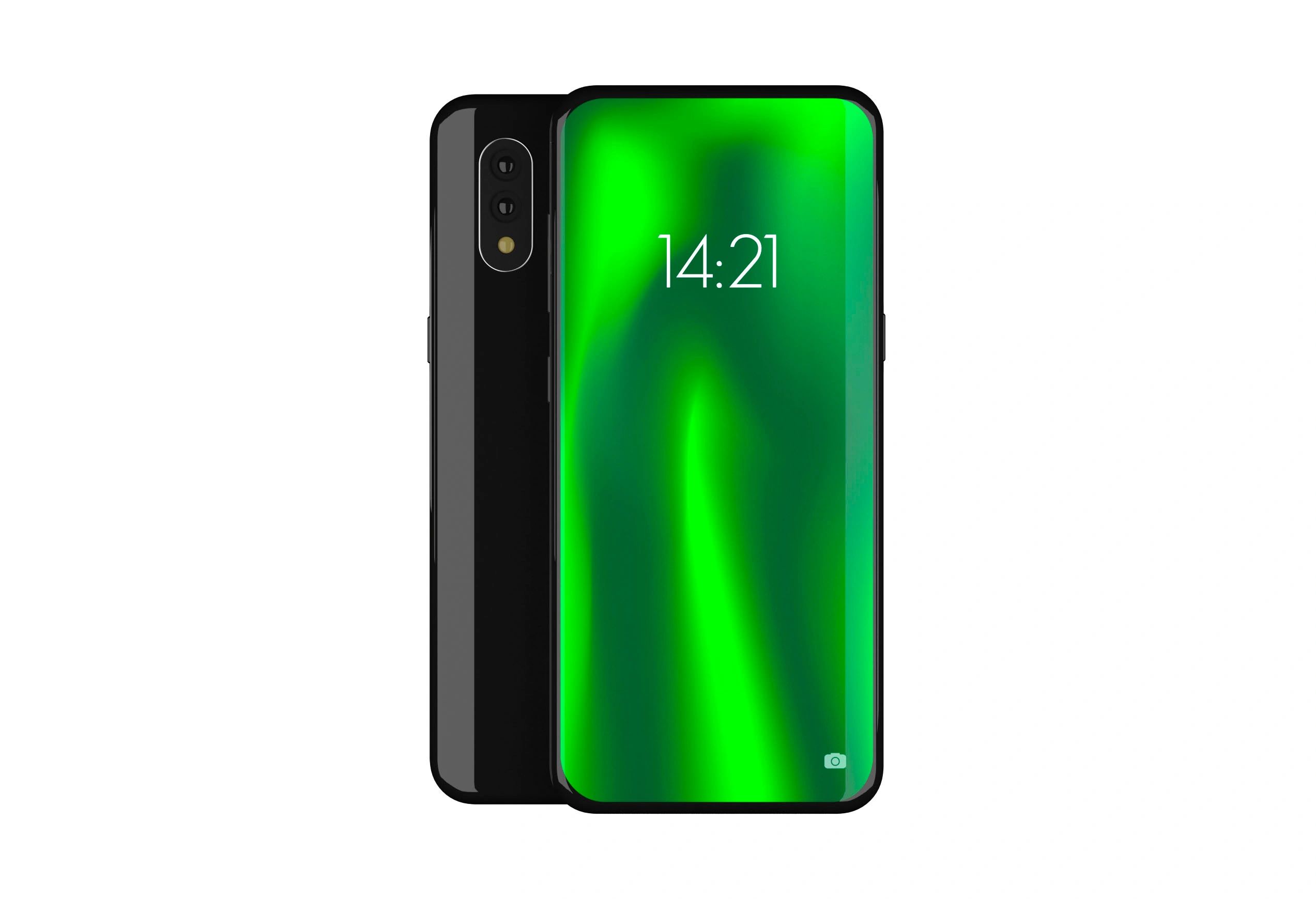 Smartphone display representing screen and device protection